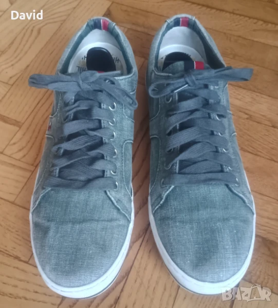 Оригинални мъжки сникърси Tommy Hilfiger, снимка 1