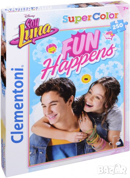 Пъзел Clementoni 29736 от 250 части - Сой Луна, време е за забава!, снимка 1