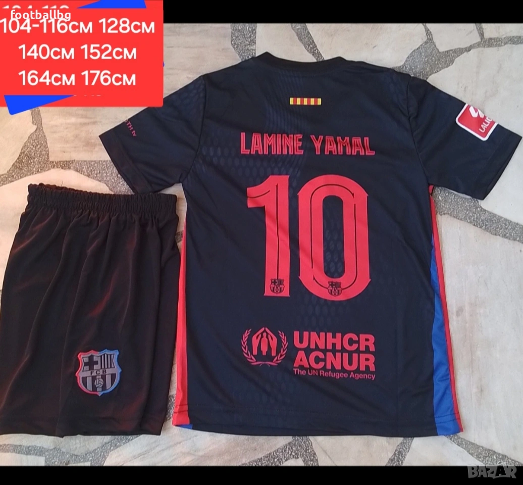10 LAMINE YAMAL детско юношеска футболни екипи ❤️⚽️ Барселона , снимка 1