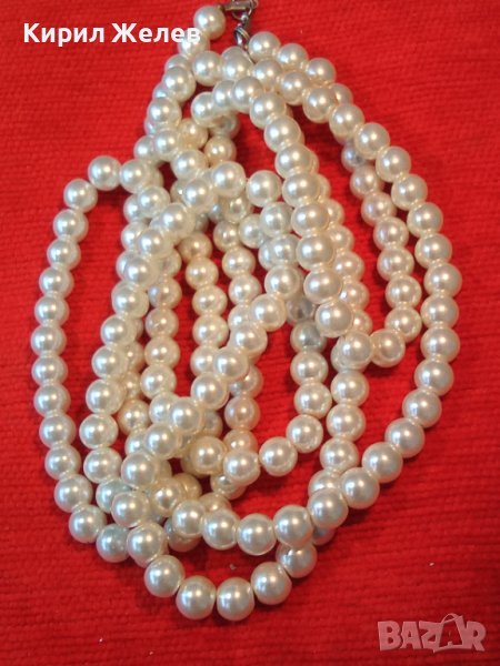 ВИНТИДЖ ПЕРЛЕНО КОЛИЕ ГЕРДАН ОГЪРЛИЦА 5284, снимка 1