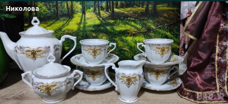 Порцеланов сервиз на Изида, снимка 1
