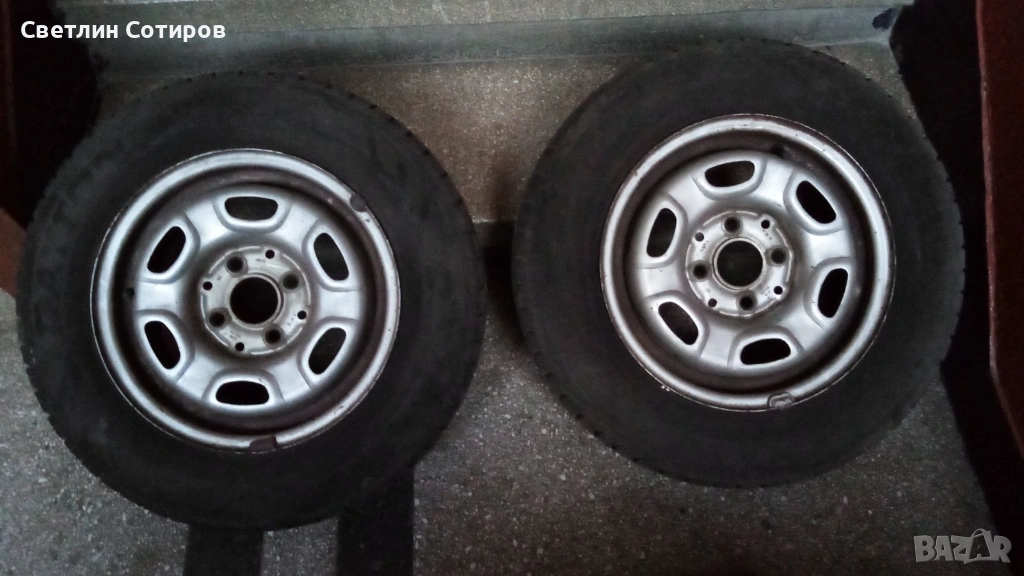 VW Golf2. Гуми с джанти-175/70R13, снимка 1