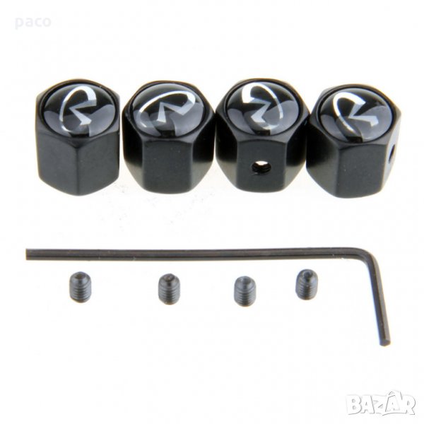 Защита от кражба! Метални капачки за вентили! Инфинити, снимка 1