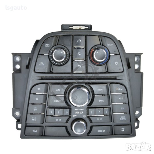 Панел управление парно/климатик и CD плеър Opel Astra (J)(2010-2018) ID: 98535, снимка 1