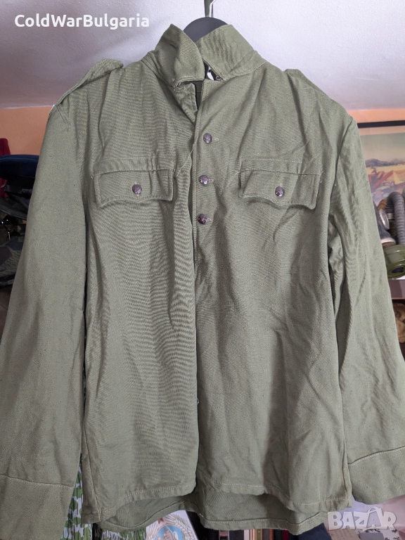Българска военна куртка – производство 1984 – Оригинална от Студената война, снимка 1