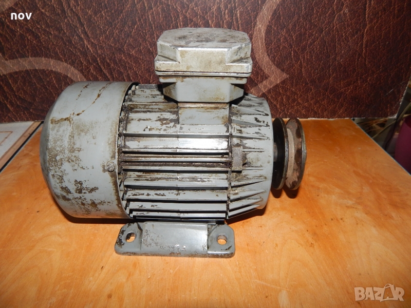 Асинхронен двигател 0.75 кв. , снимка 1