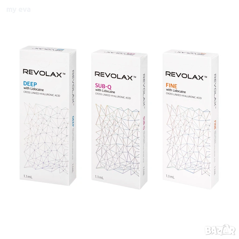 Revolax Lidocaine е корейска серия хиалуронови филъри с лидокаин, снимка 1