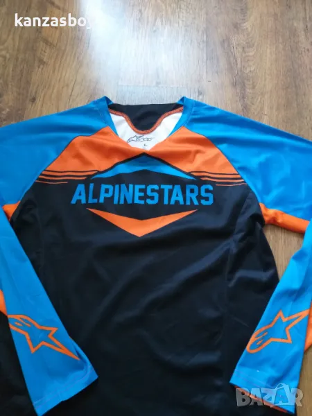 alpinestars mesa l/s jersey - страхотно мъжко джърси L, снимка 1