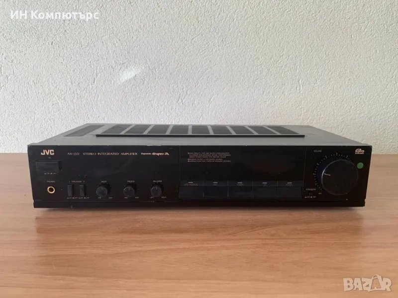 Продавам стерео усилвател JVC RX-222BK, снимка 1