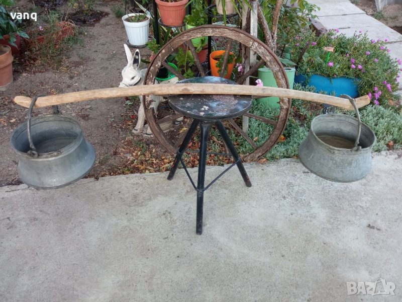 Бакъри -менци ,комплект+ кобилица , снимка 1