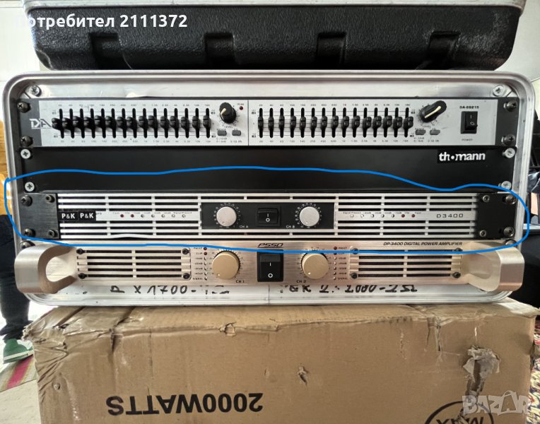 Усилвател P&K D3400, снимка 1