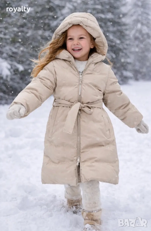 Зимно яке за момичета Burberry, снимка 1