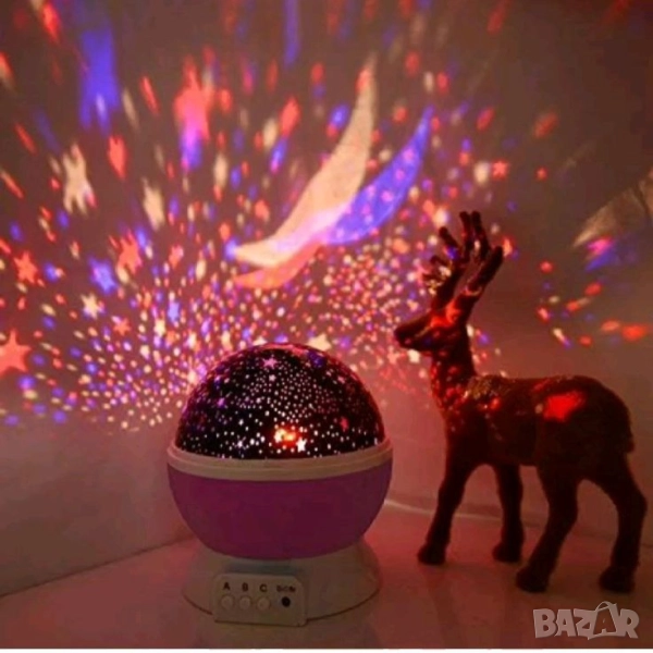 Нощна лампа детски планетариум, снимка 1