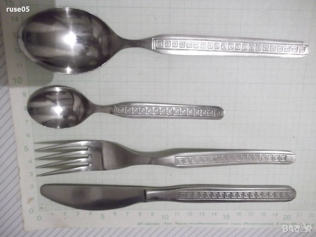 Лот от 24 бр. прибора за хранене съветски нови, снимка 1