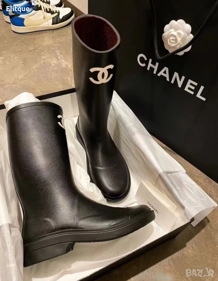 дамски ботуши chanel , снимка 1