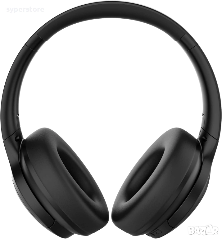 Слушалки Безжични Блутут Digital One SP01031 aks-HD20, черни, Bluetoot, MP3, голяма мида, Headphones, снимка 1