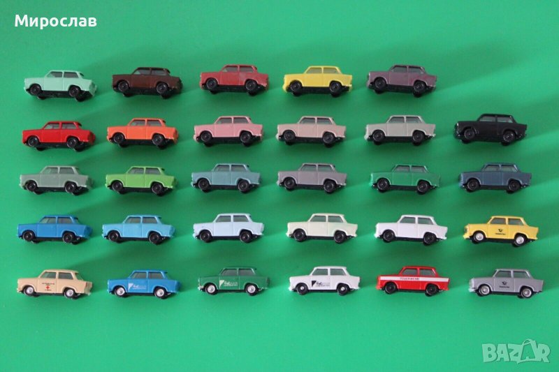 ТРАБАНТ HO 1/87 УМАЛЕН МОДЕЛ ИГРАЧКА КОЛИЧКА , снимка 1