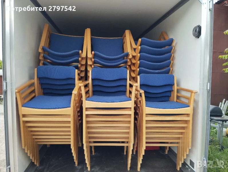 Дървени столове А105, снимка 1