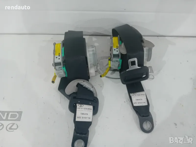 73210-0f053 73220-0f053 Предни колани Toyota Verso 1.6 1ww 2013-2018, снимка 1