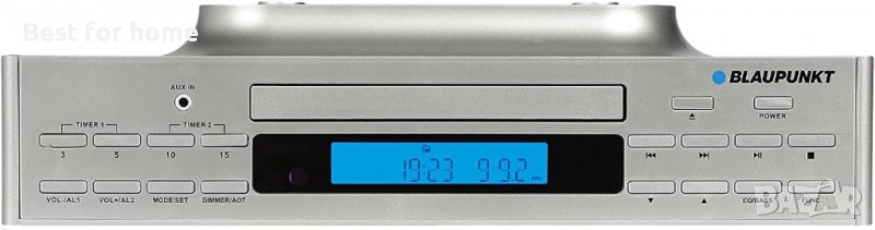Аудисистема Blaupunkt Bluetooth Kitchen Radio KRC 40 SV висококачествено радио с блутуут и диск, снимка 1
