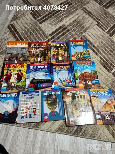учебници За 8 клас, снимка 1