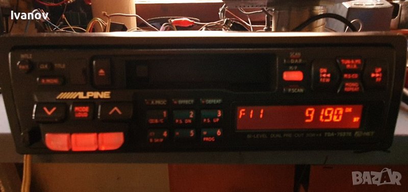 Alpine  TDA 7537 Ai Net Bi level Full Logic Control/Remote control Bmw e30 e34 e36 VW Golf Audi , снимка 1
