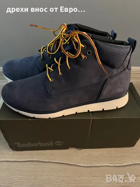 Timberland Killington Chukka Navy Nubuck боти за момче 39, снимка 1