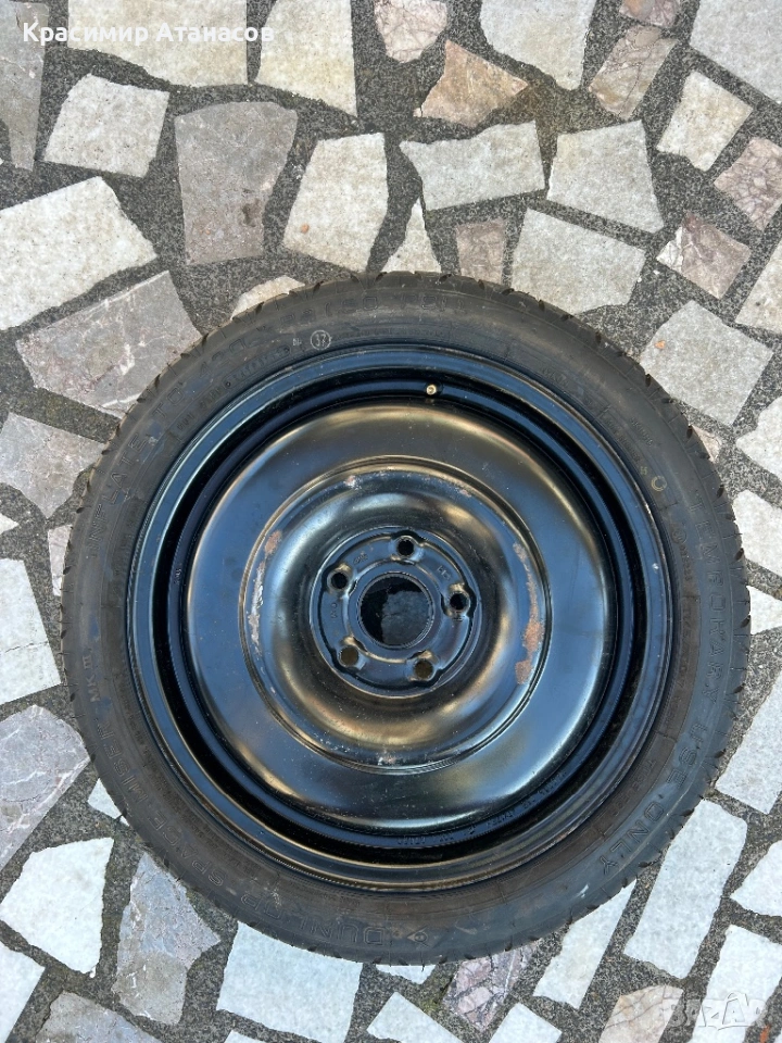 2170603. Резервна гума патерица за Тойота Версо. Авенсис T27. E35.!!!  5.114.3  !!!, снимка 1