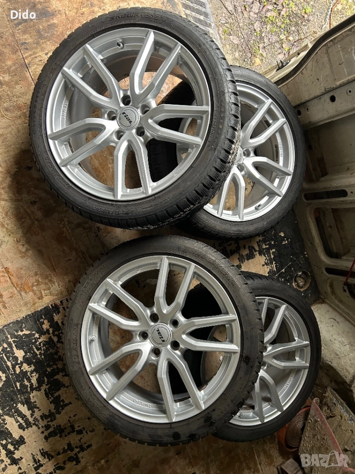 Джанти със зимни гуми 18 5x112, снимка 1