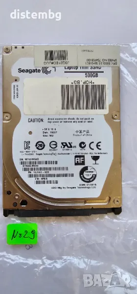 Твърд диск за компютър HDD Seagate  500Gb 2.5'', снимка 1