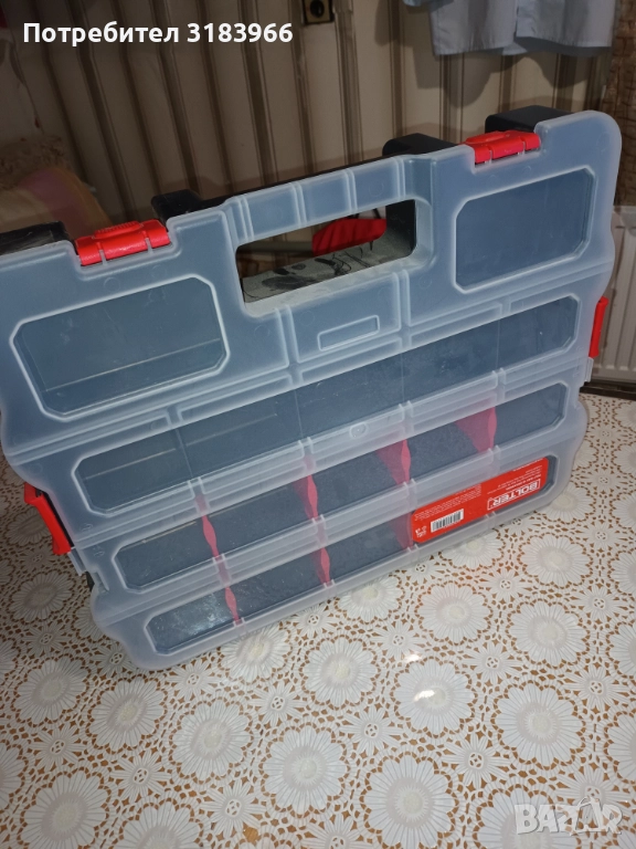голям куфар за инструменти  чисто .нов. 37 х 48  х 7, снимка 1