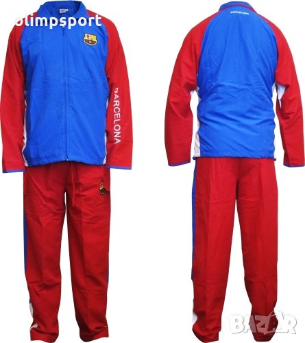 Анцунг Барселона горнище и долнище екип нов. изработен от микрофибър полиестер с подплата , снимка 1