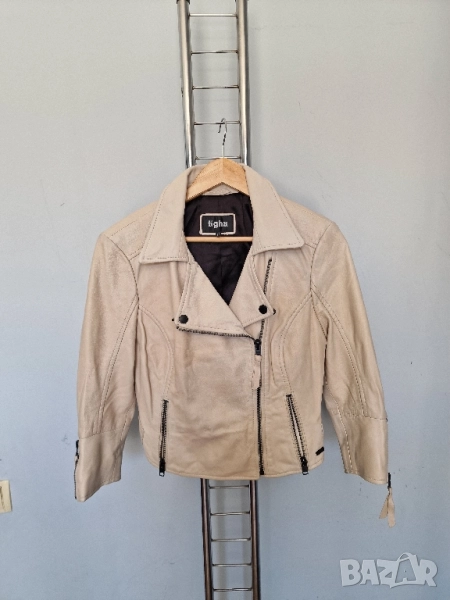 Страхотно дамско кожено яке TAGHA размер М, снимка 1