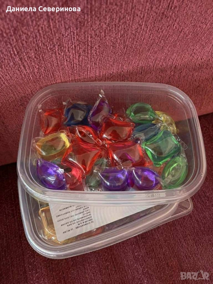 Капсули за пране. Подходящи за бели и цветни дрехи. Аромати - , снимка 1