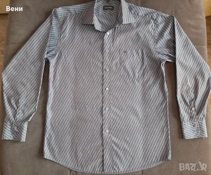Мъжка класическа риза дълъг ръкав, снимка 1