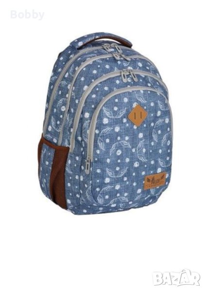 Дънкова ученическа раница Hash с безплатна доставка до офис на Еконт, снимка 1