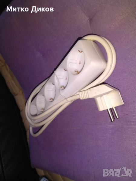 Разклонител петица пет гнезда нов, снимка 1