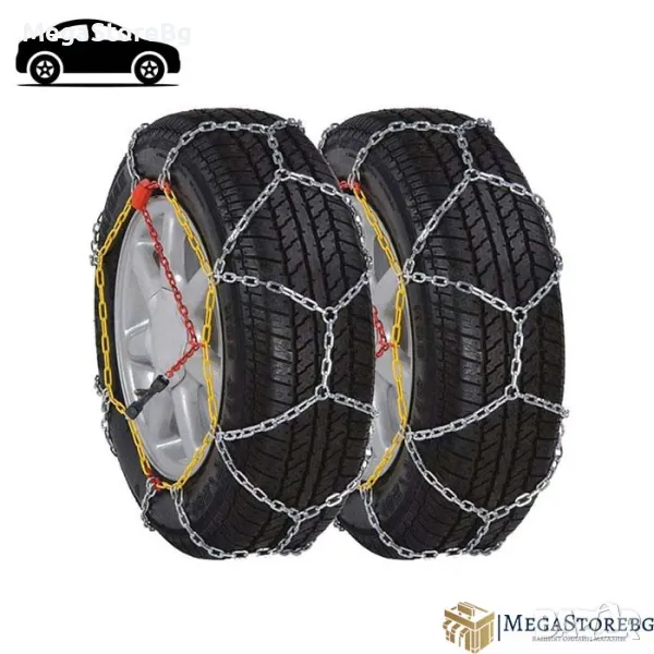 Автомобилни вериги за сняг - Меча стъпка (KN100) 14'' - 18'' 2бр./к-т., снимка 1