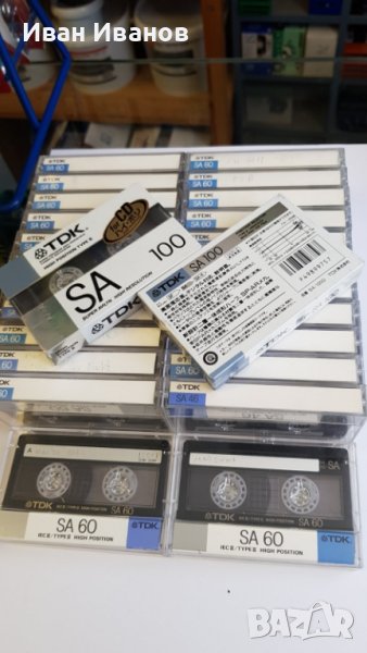 TDK SA аудиокасети, снимка 1