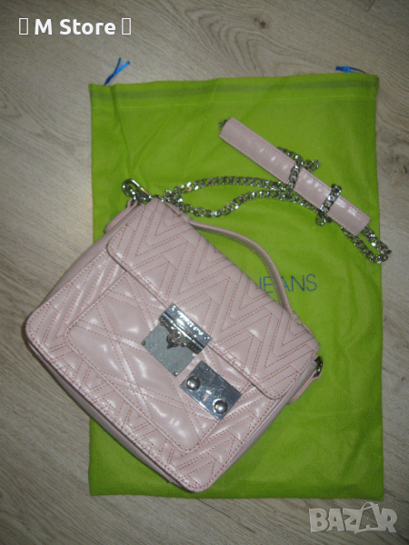 Versace Jeans Couture розова дамска оригинална чанта, снимка 1