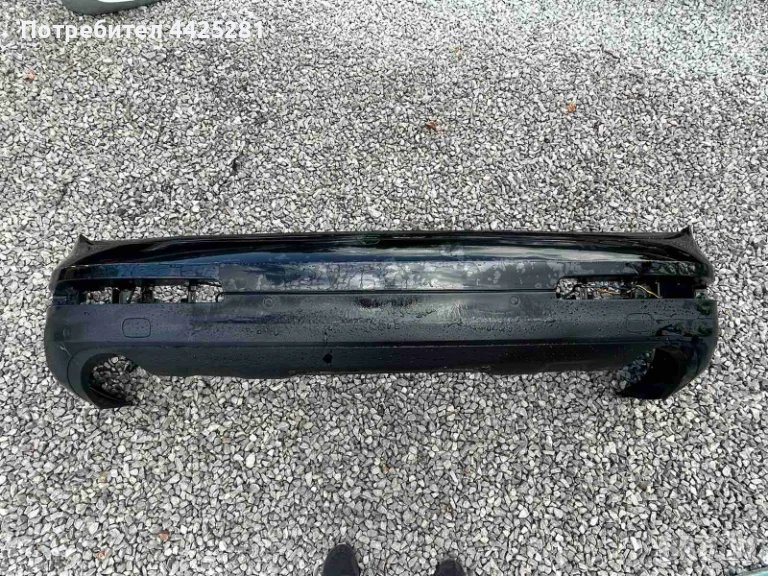 задна броня Audi Q7 2006-2015г. с парктроници и модул #070S, снимка 1