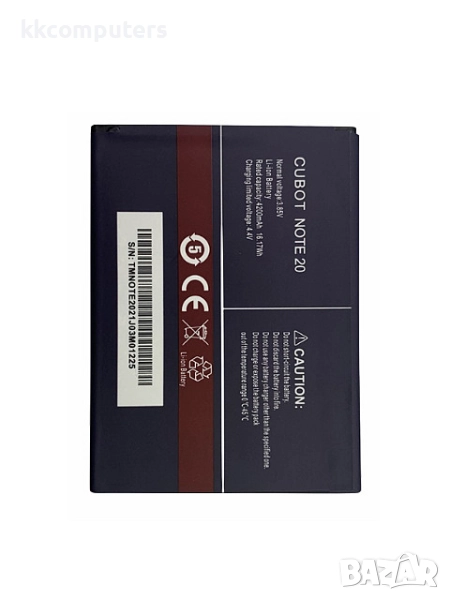БАТЕРИЯ ЗА CUBOT NOTE 20 (NOTE 20), снимка 1