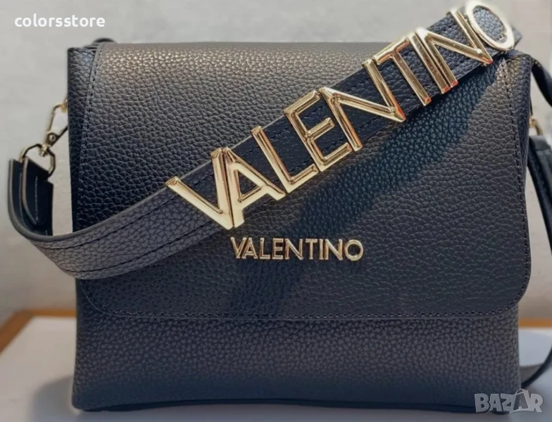 Луксозна Черна чанта Valentino/SG70n, снимка 1