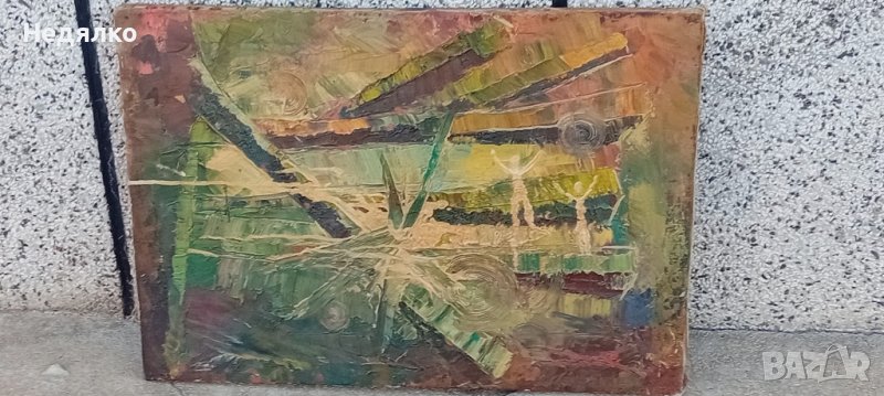 Михаил Котов Кръстев,картина,масло на платно, снимка 1