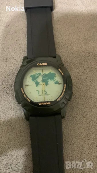 Casio abx-20 twincept databank alarm world time lcd watch 1349, снимка 1