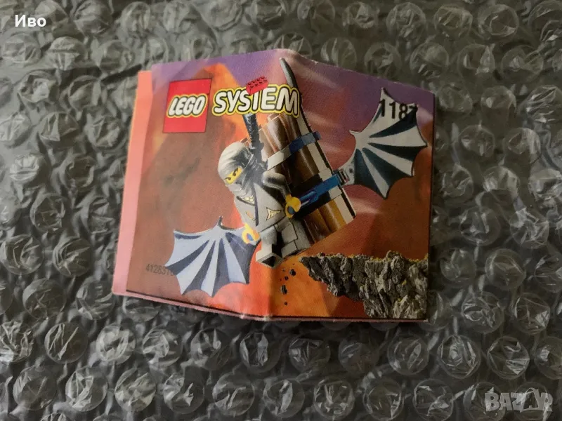 Книжка с инструкции за сглобяване на lego system 1187, снимка 1
