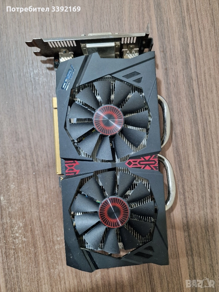 Видеокарта Nvidia GTX 950, Strix Edition, снимка 1