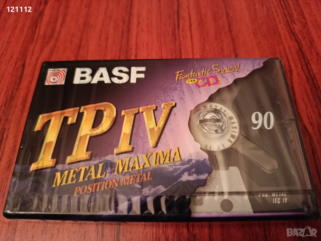 Аудио касета BASF TP IV 90, снимка 1