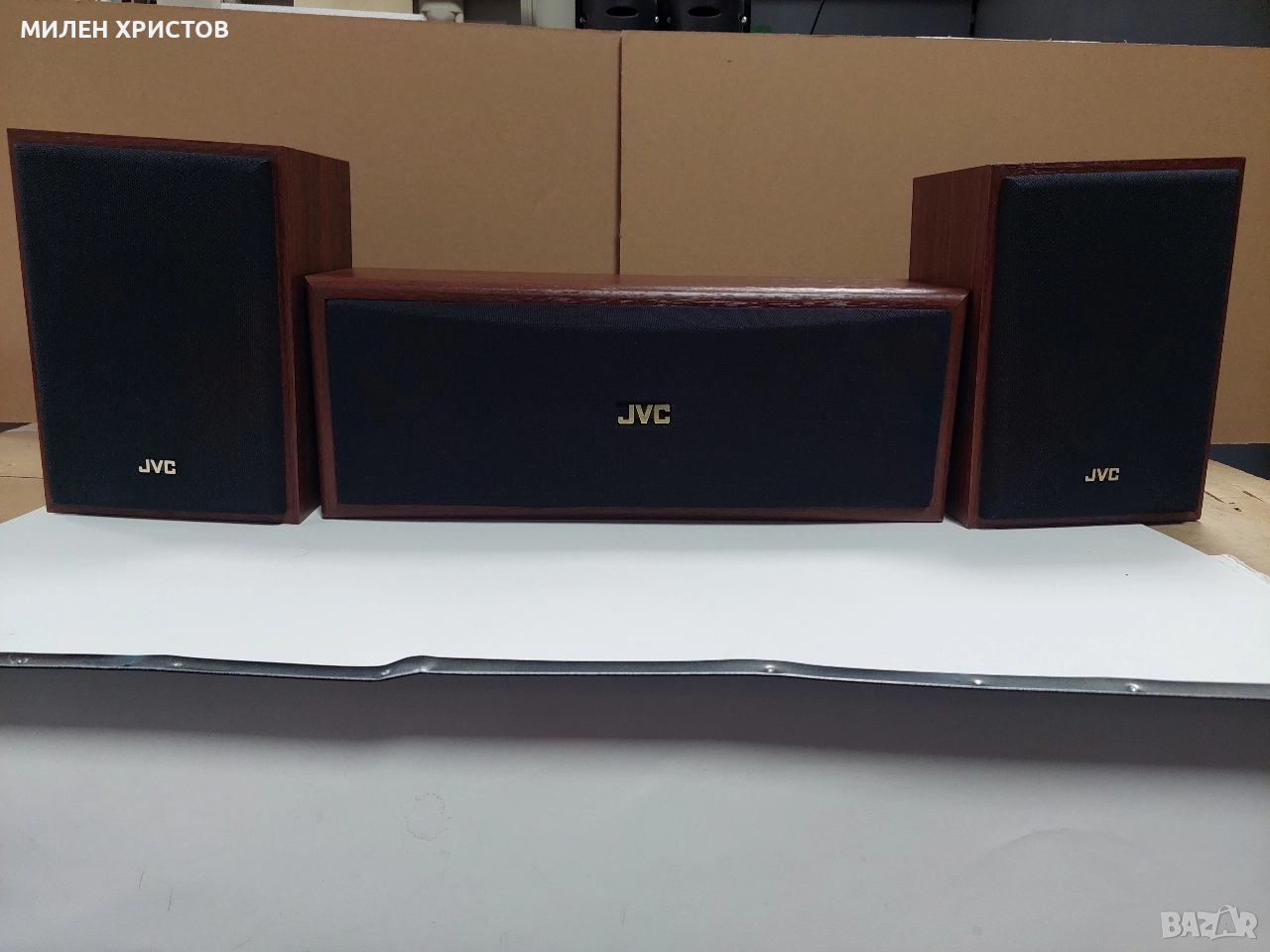 JVC SP-X60 Surround Speaker/Center-120w + Speaker-2x50wПерфектни Като Нови, снимка 1