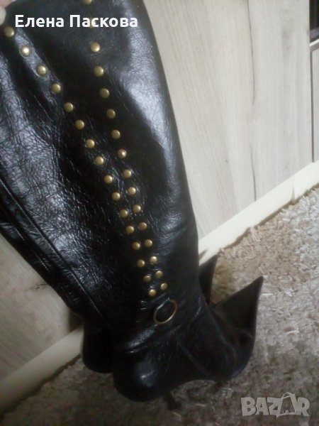 Дамски ботуши естествена кожа "ANGELO", снимка 1